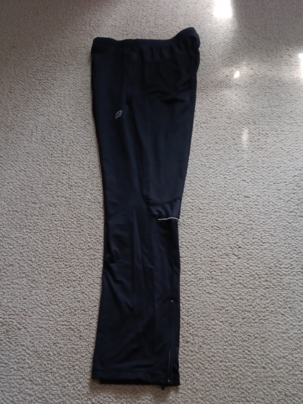 Mens Road Runner Sports Black Athletic Pants